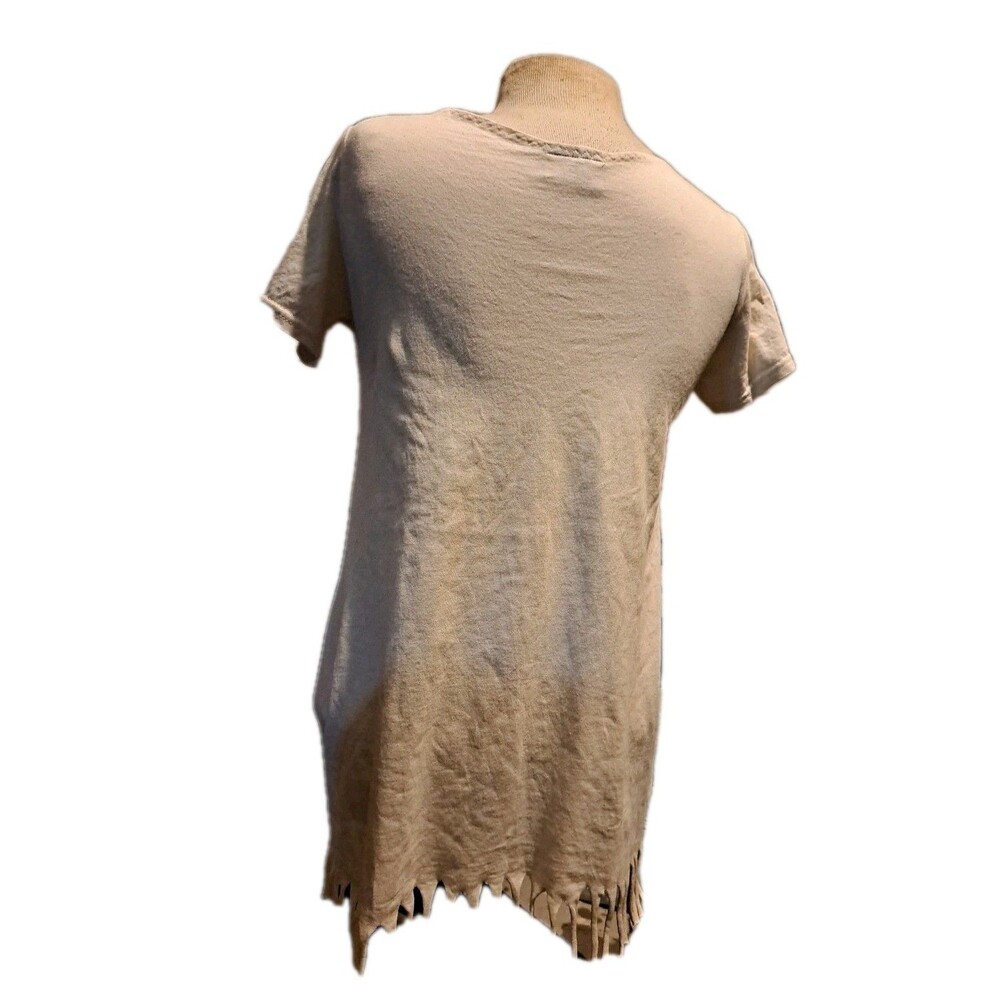 Arbor & Finn Boutique Handmade Woodstock Top Girl's 12 Art Music Festival Fringe - Picture 7 of 7